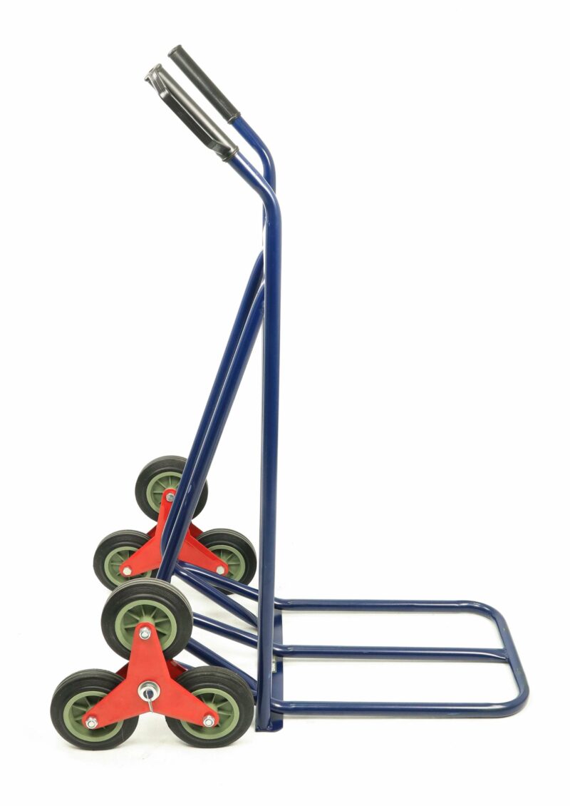MADER 87643 - Carretilla Almacén, Acero, 150Kg, para Escaleras - Imagen 6
