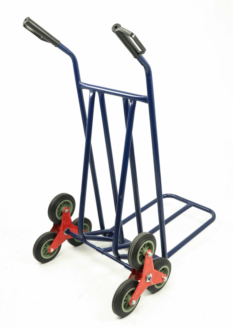 MADER 87643 - Carretilla Almacén, Acero, 150Kg, para Escaleras - Imagen 3