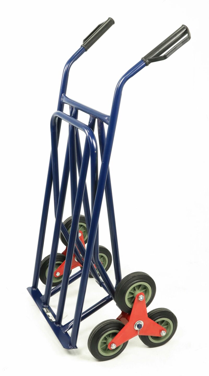 MADER 87643 - Carretilla Almacén, Acero, 150Kg, para Escaleras - Imagen 2