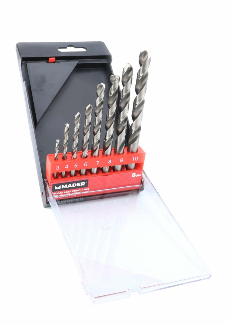 MADER 95800 - Juego de Brocas, 8 piezas