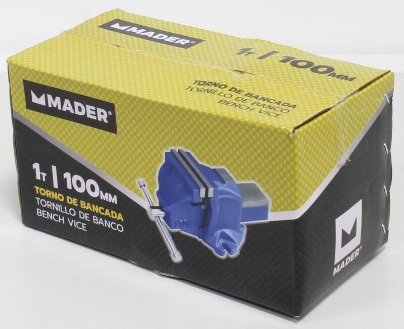MADER 23148 - Tornillo de Banco, 100mm, 2T - Imagen 4
