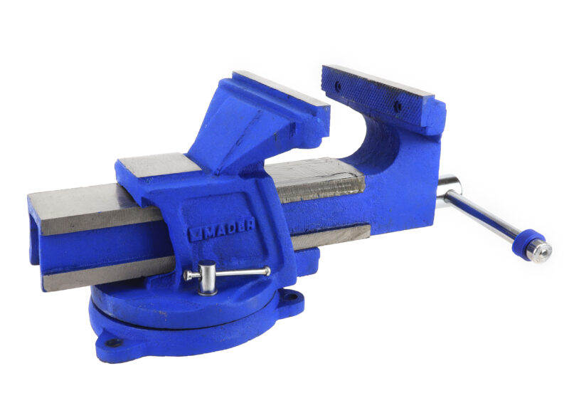MADER 23153 - Tornillo de Banco, 150mm, Base Giratoria - Imagen 3