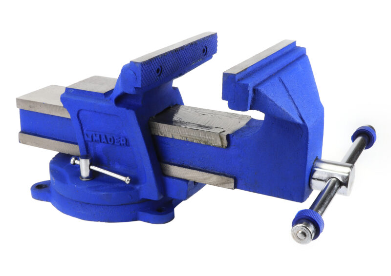 MADER 23153 - Tornillo de Banco, 150mm, Base Giratoria - Imagen 4
