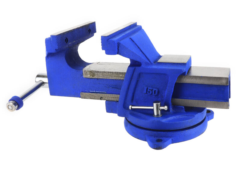 MADER 23153 - Tornillo de Banco, 150mm, Base Giratoria - Imagen 2