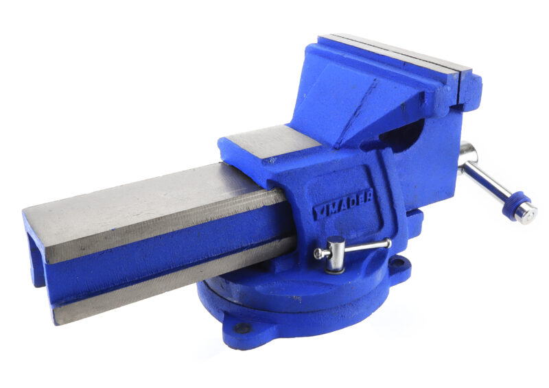MADER 23153 - Tornillo de Banco, 150mm, Base Giratoria - Imagen 6