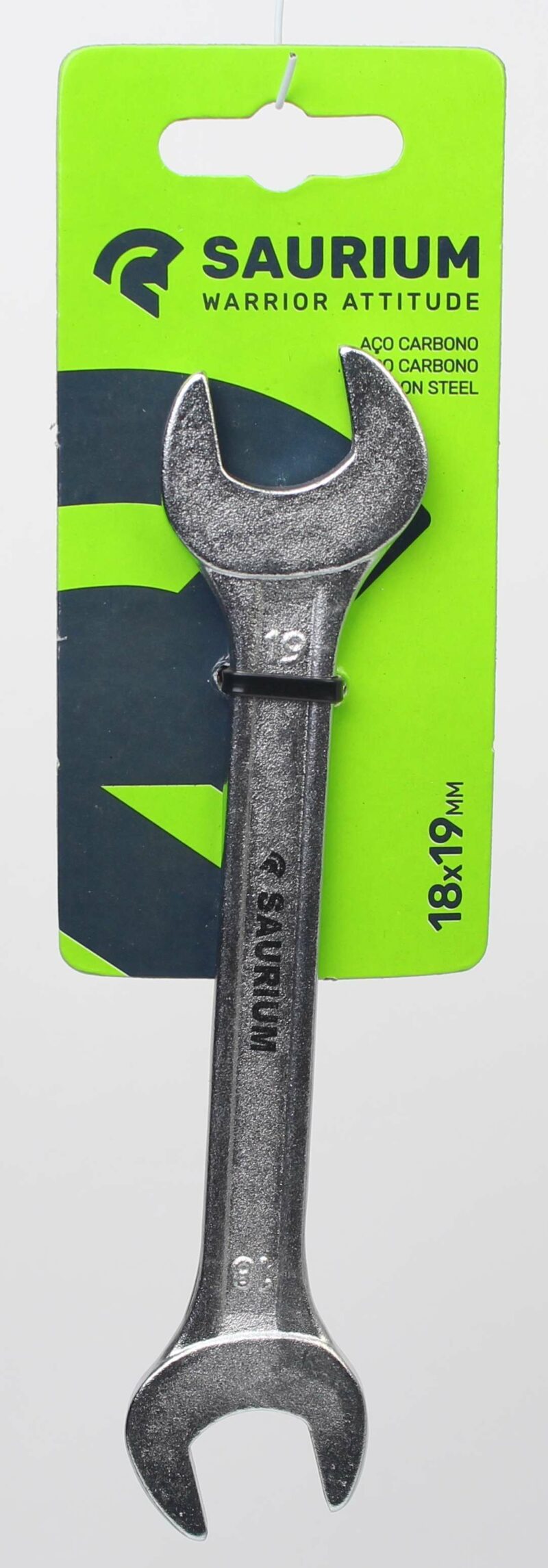 MADER 47204 - Llave 2 Bocas, 18x19mm, Acero Carbono - SAURIUM®