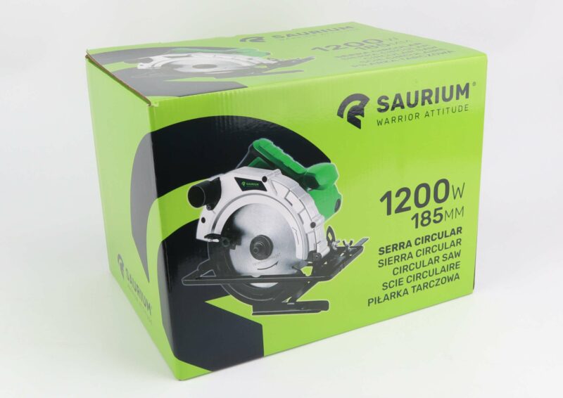 MADER 47811 - Sierra Circular, 1200W, 185mm - SAURIUM® - Imagen 4