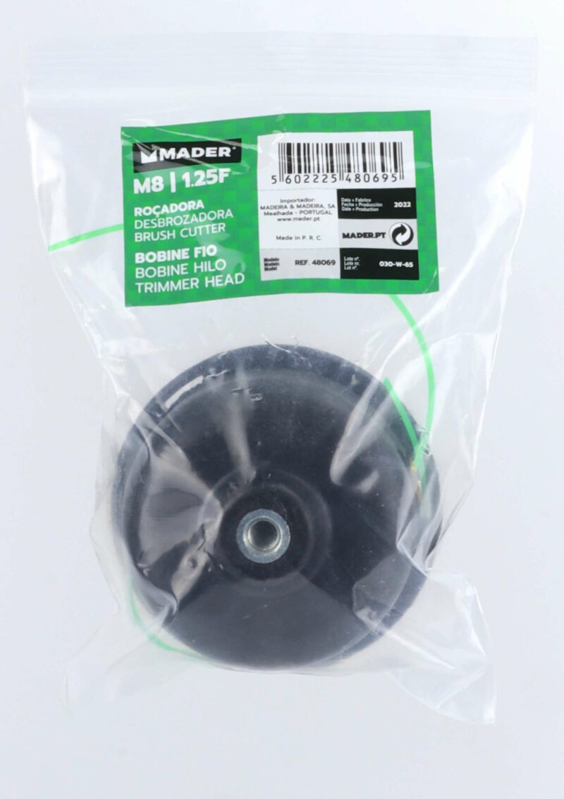 MADER 48069 - Bobina para Desbrozadora, 2 Agujeros, M8 - Imagen 4