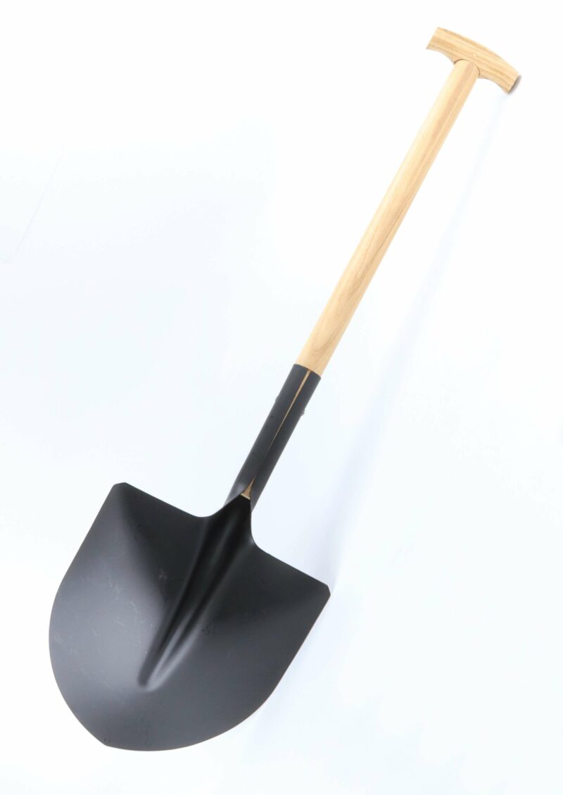 MADER 48531 - Pala de Punta, Acero Temperado, Mango de Madera T - SAURIUM® - Imagen 3