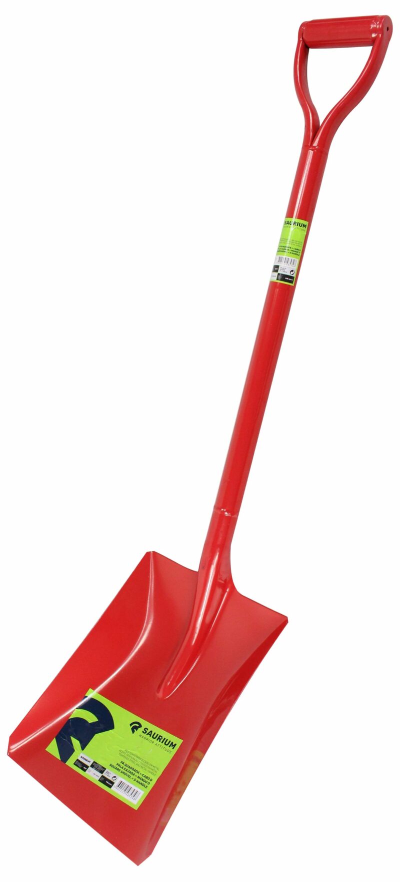 MADER 48534 - Pala Cajada, Acero Temperado, Mango de Metal D - SAURIUM®