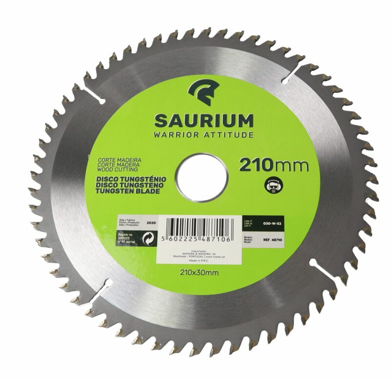 MADER 48710 - Disco Tungsteno, 210mm, 3un, Maleta - SAURIUM® - Imagen 5