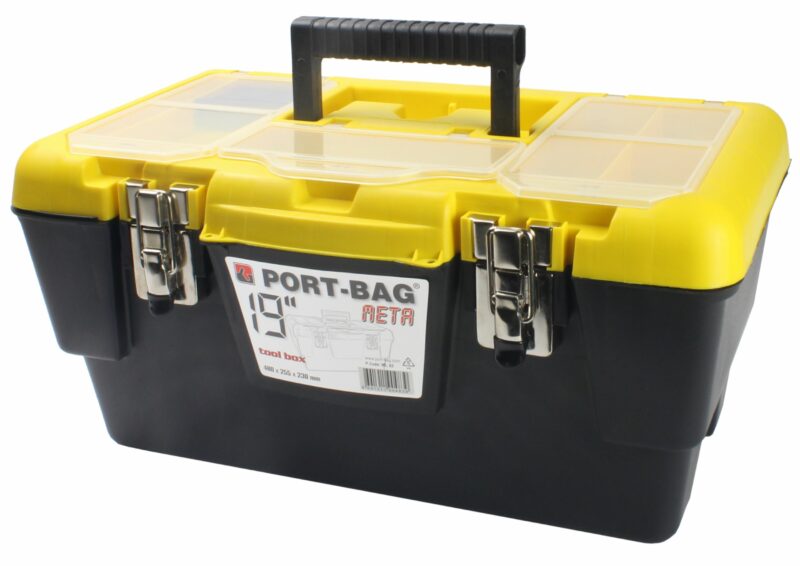MADER 53762 - Caja Multiusos, Cierre de Metal, 19"