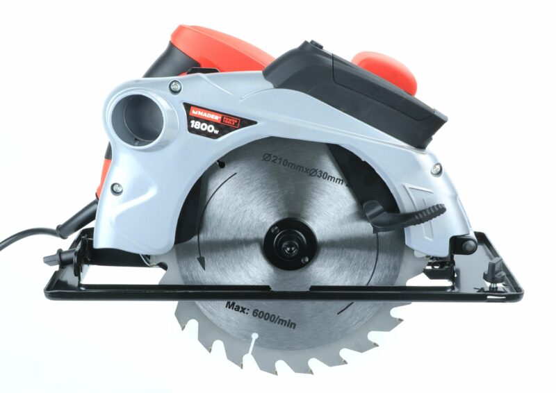 MADER 63828 - Sierra Circular, con Laser, 210mm, 1800W