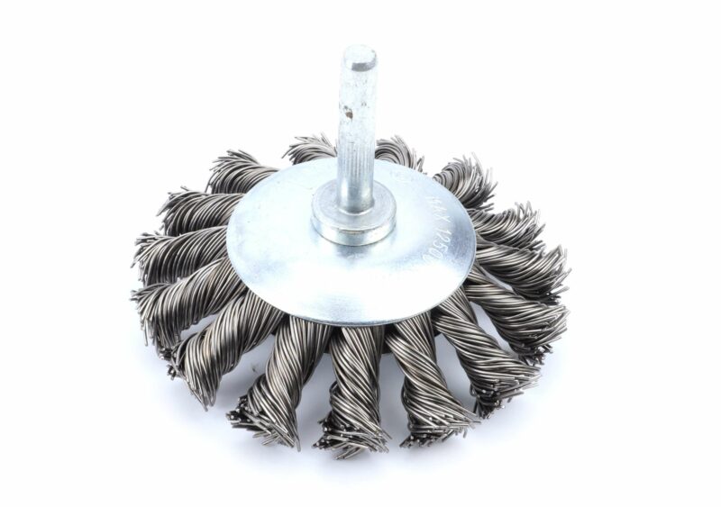 MADER 85219 - Cepillo, tipo Disco, Ø 75mm, Clavo, Acero Trenzado - SINDEX®