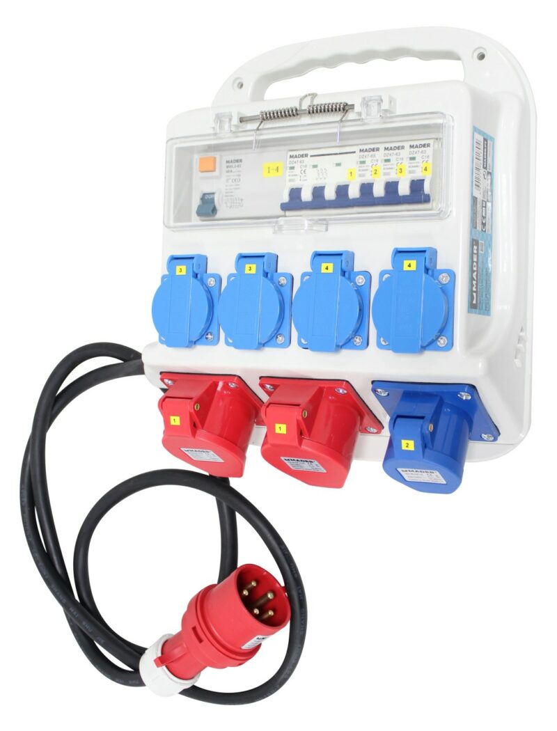 MADER 89180 - Caja de Distribuición, con Disyuntor