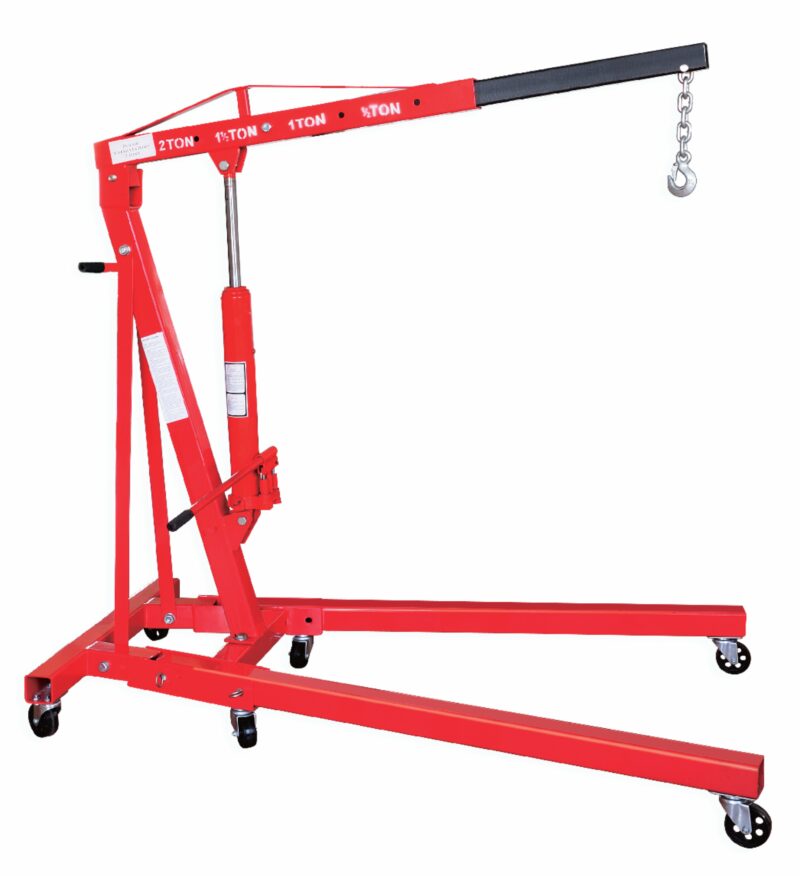 MADER 42184 - Grua Hidráulica, 2T,  Plegable